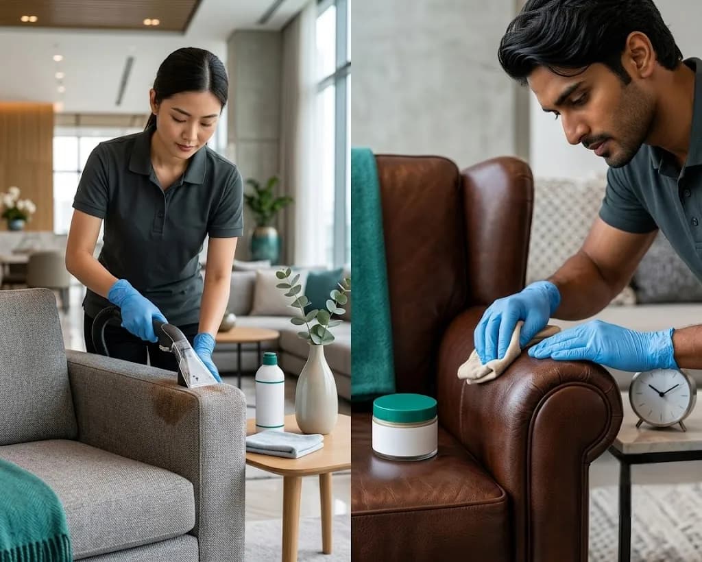 Upholstery & Leather Furniture Maintenance: Removing Stains & Extending Fabric Life