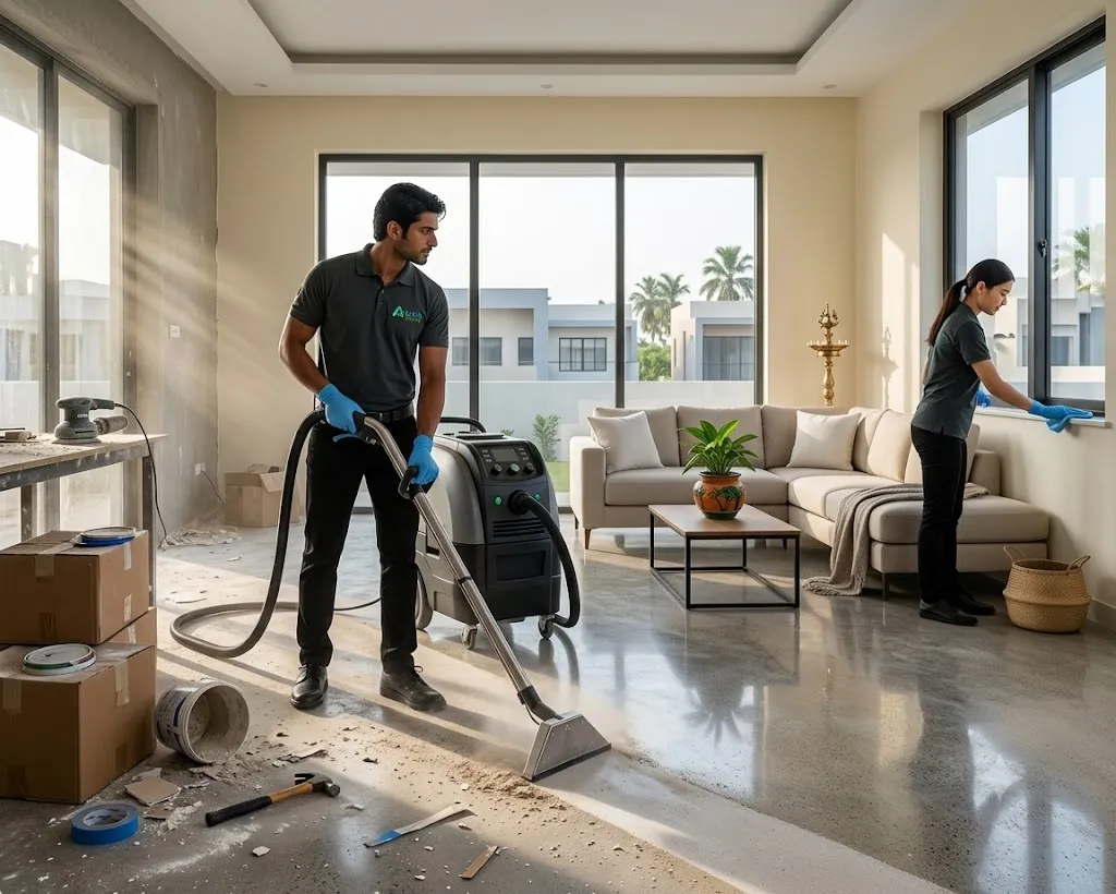 Post-Construction & Builders Cleans: Removing Fine Dust, Debris & Paint Overspray
